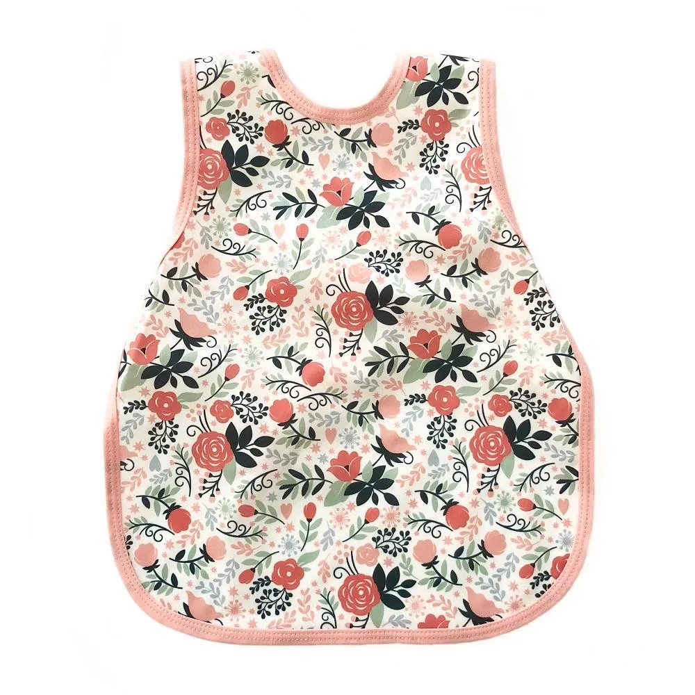 BapronBaby Bapron Toddler Bib (Vintage Rose Floral)