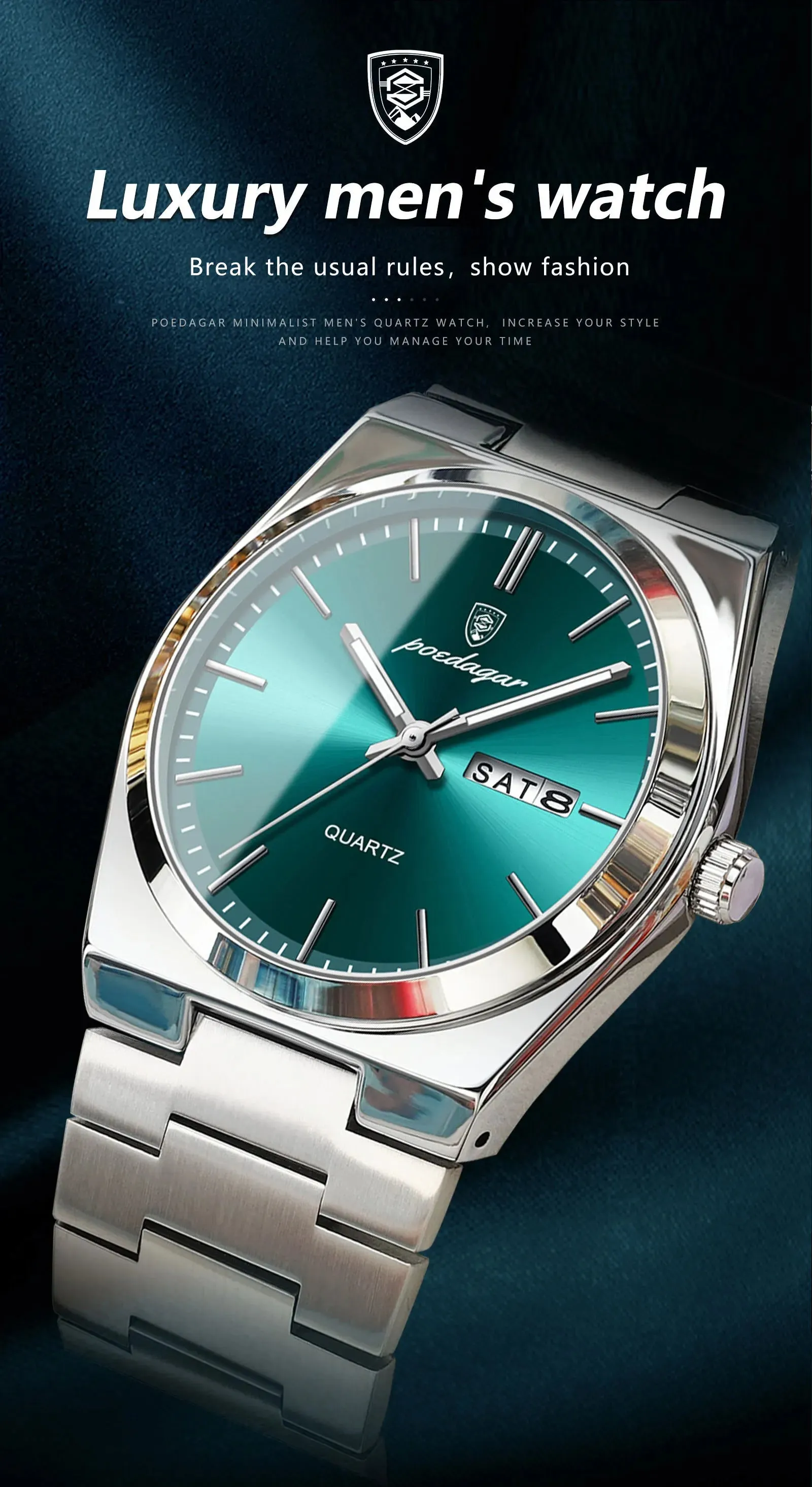Barenio STAINLESS STEEL TRX WATCH