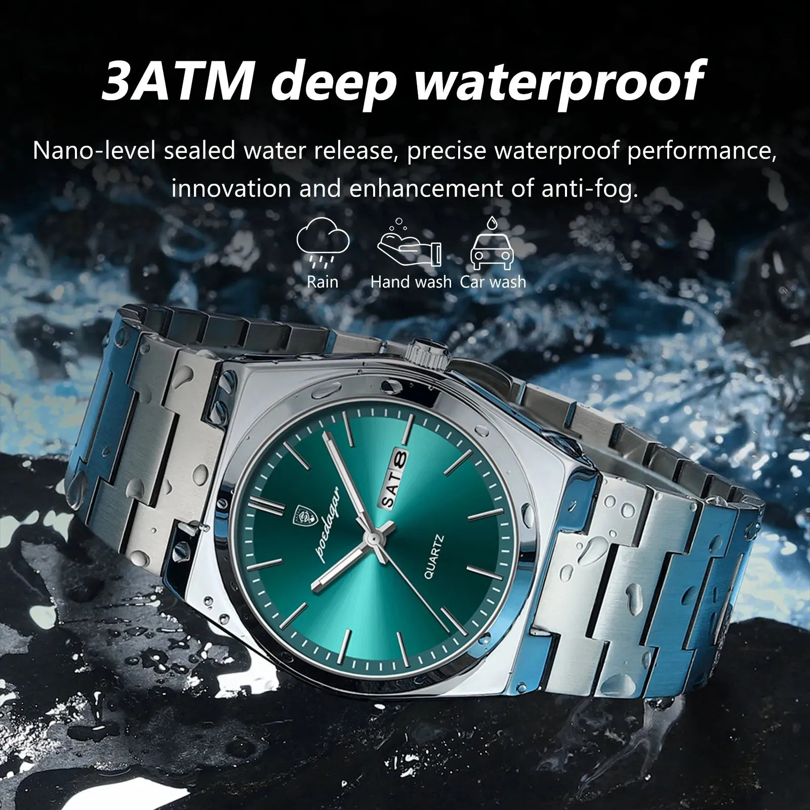 Barenio STAINLESS STEEL TRX WATCH