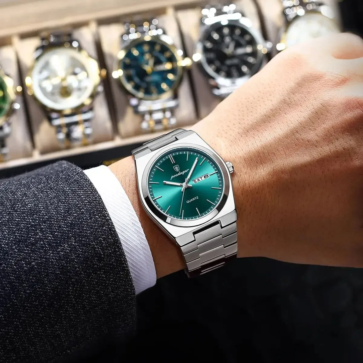 Barenio STAINLESS STEEL TRX WATCH