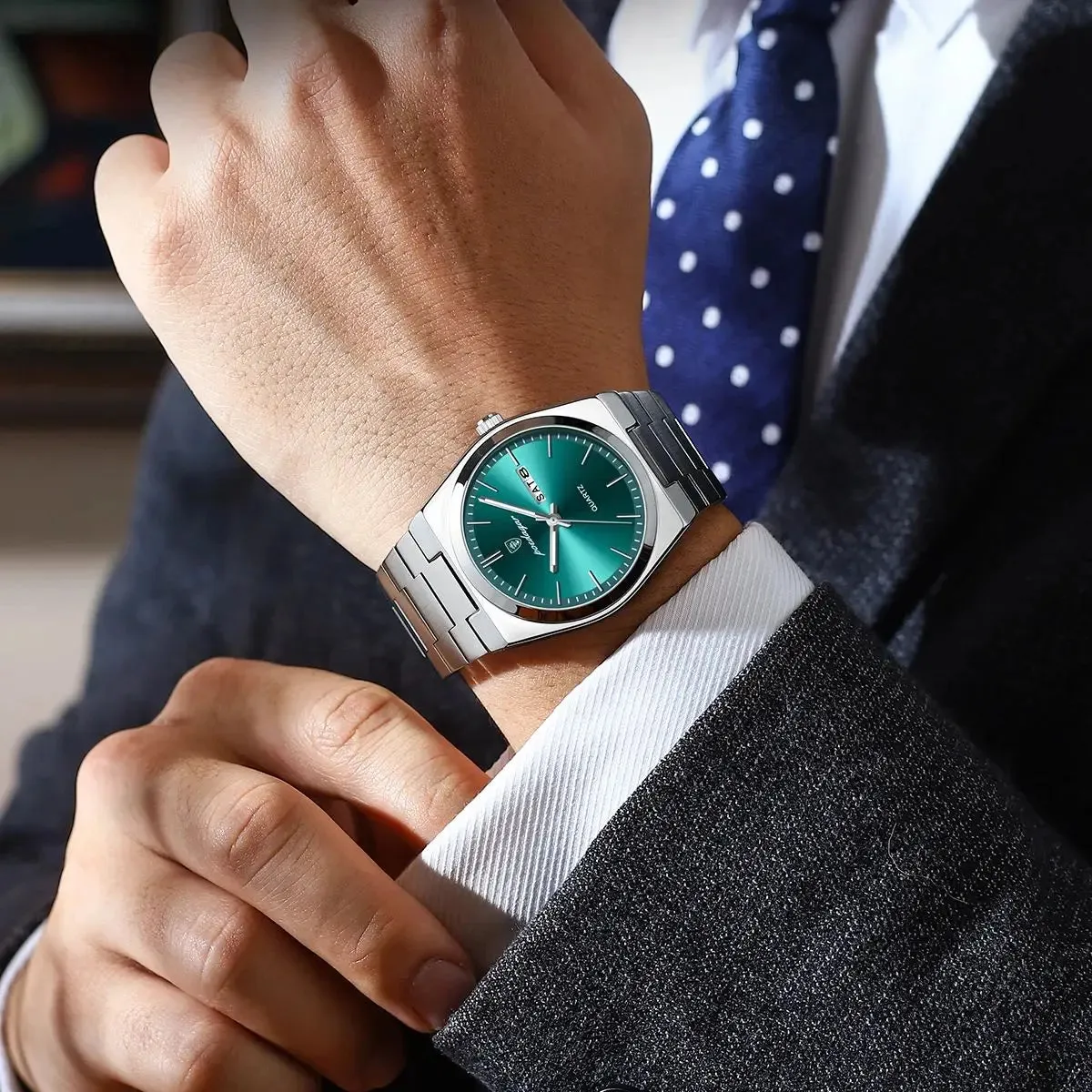 Barenio STAINLESS STEEL TRX WATCH