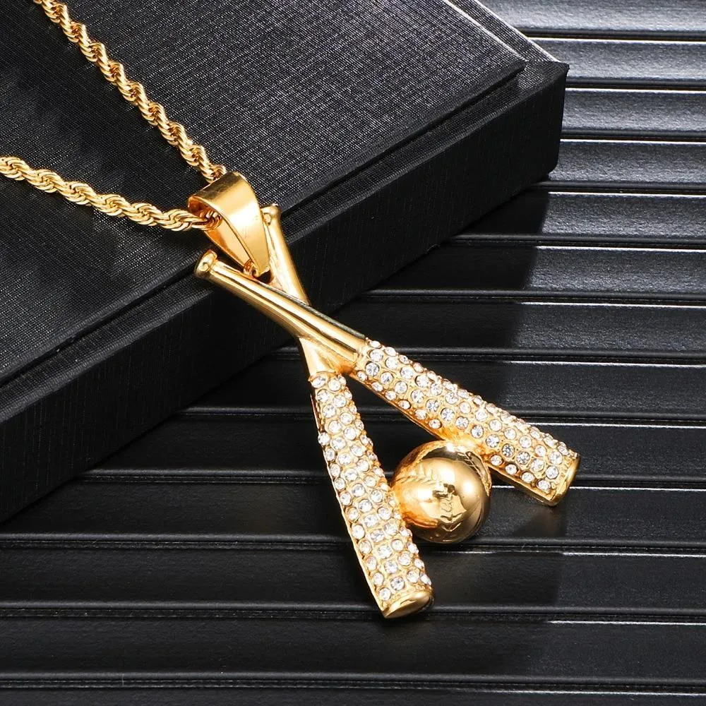 Baseball Bling Iced Pendant-Limited Edition