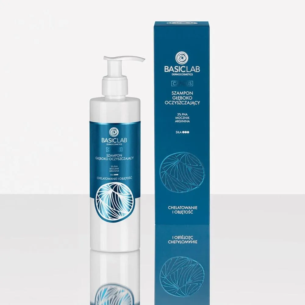 BasicLab Deep Cleansing Shampoo 3% PHA, urea, arginine 300ml