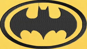BAT MAN Embroidery Design - EMBROIDERY Design FILE - Instant download - fun stuff