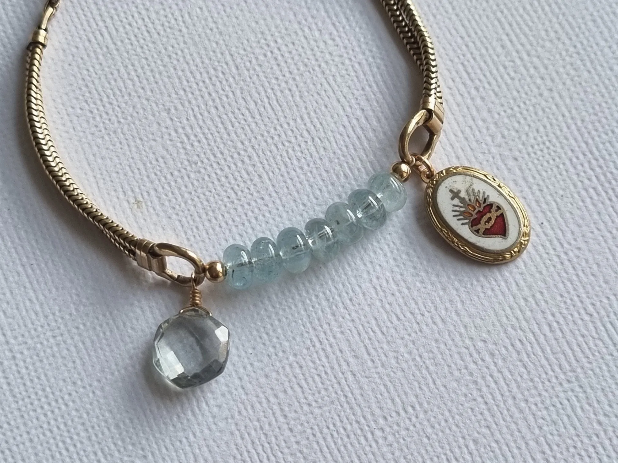 be still my flaming heart | bracelet