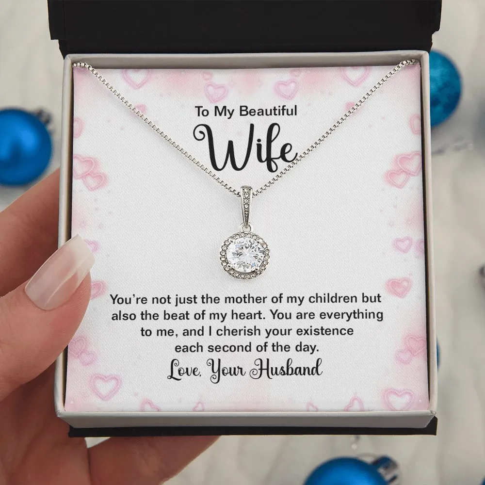 Beautiful Wife Love Your Husband Eternal Hope Necklace