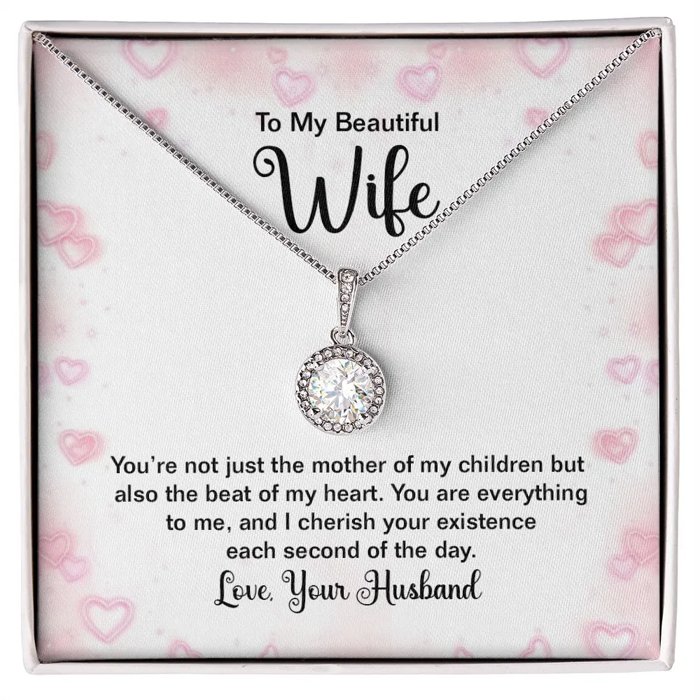 Beautiful Wife Love Your Husband Eternal Hope Necklace