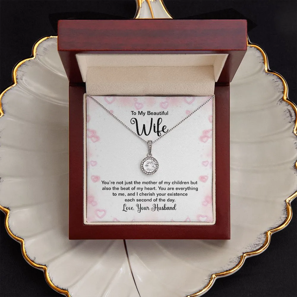 Beautiful Wife Love Your Husband Eternal Hope Necklace