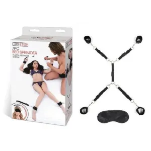 Bed Spreader Set - 7PC Bed Restraint Kit for Ultimate BDSM Experience