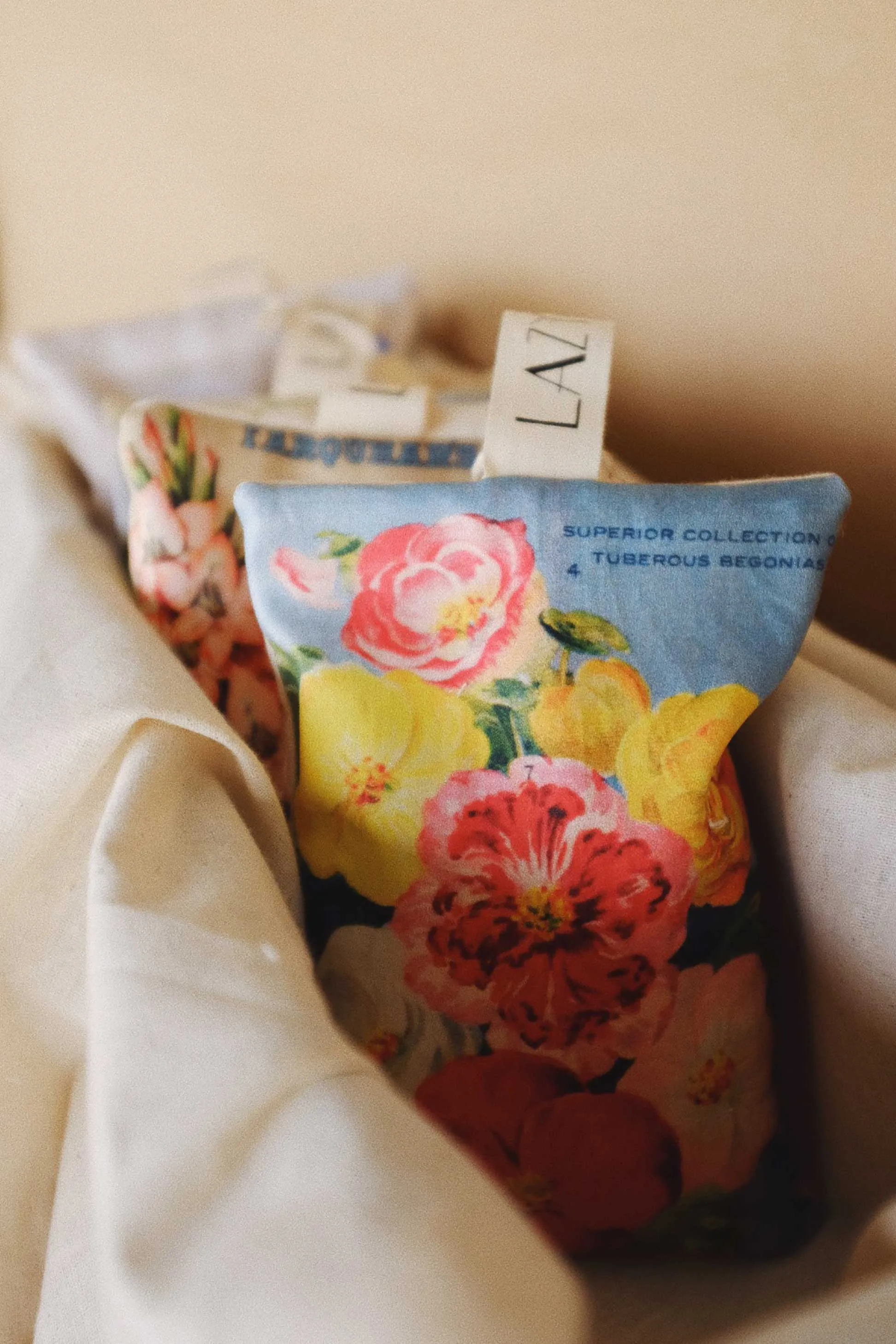Begonia - Lavender Scented Sachet