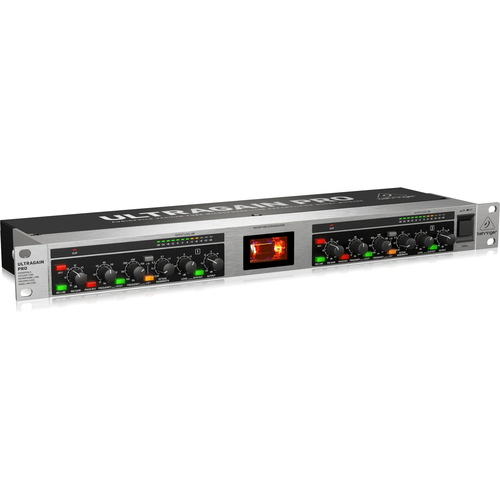 Behringer MIC2200V2 Audiophile Vacuum Tube Microphone/Line Preamplifier
