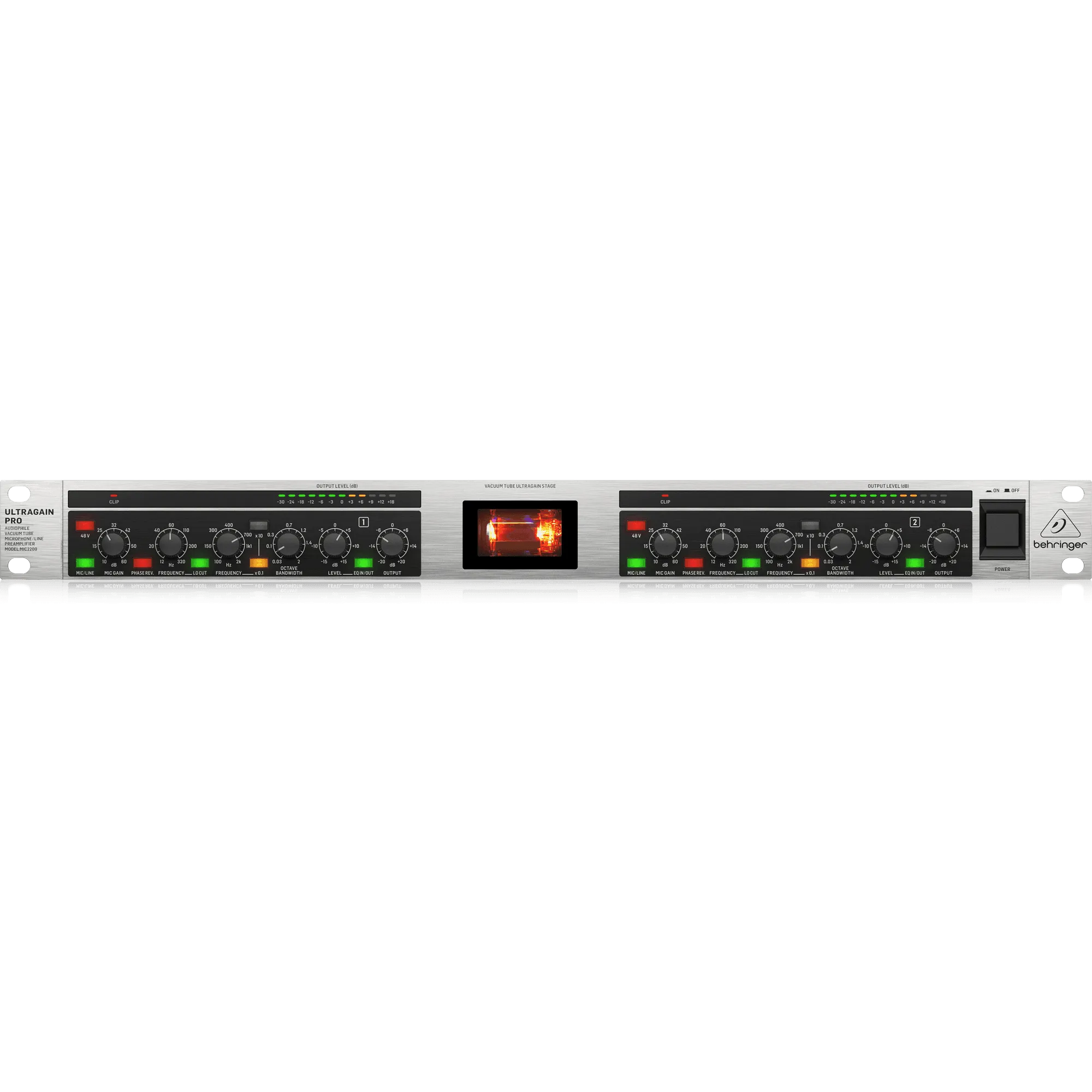 Behringer MIC2200V2 Audiophile Vacuum Tube Microphone/Line Preamplifier