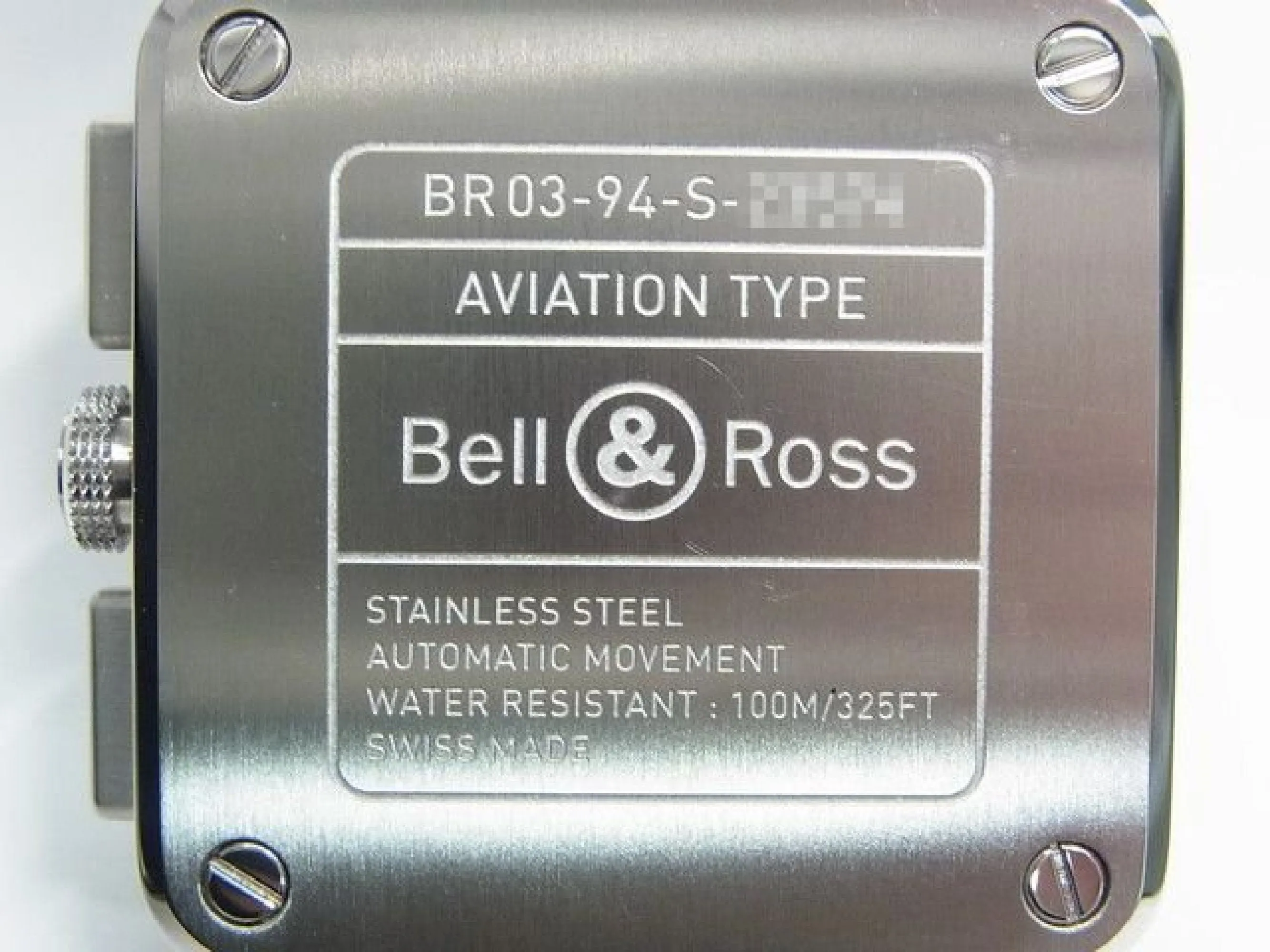 BELL & ROSS BR03 Chrono blue Steel 42 MM BR0394-BLU-ST/SCA Mens 184608688