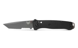 Benchmade 537SGY-03 Bailout® | Black Aluminum