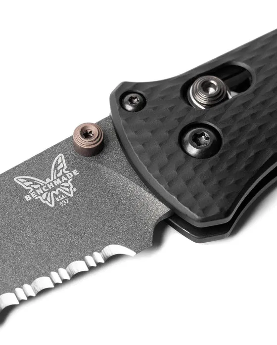 Benchmade 537SGY-03 Bailout® | Black Aluminum