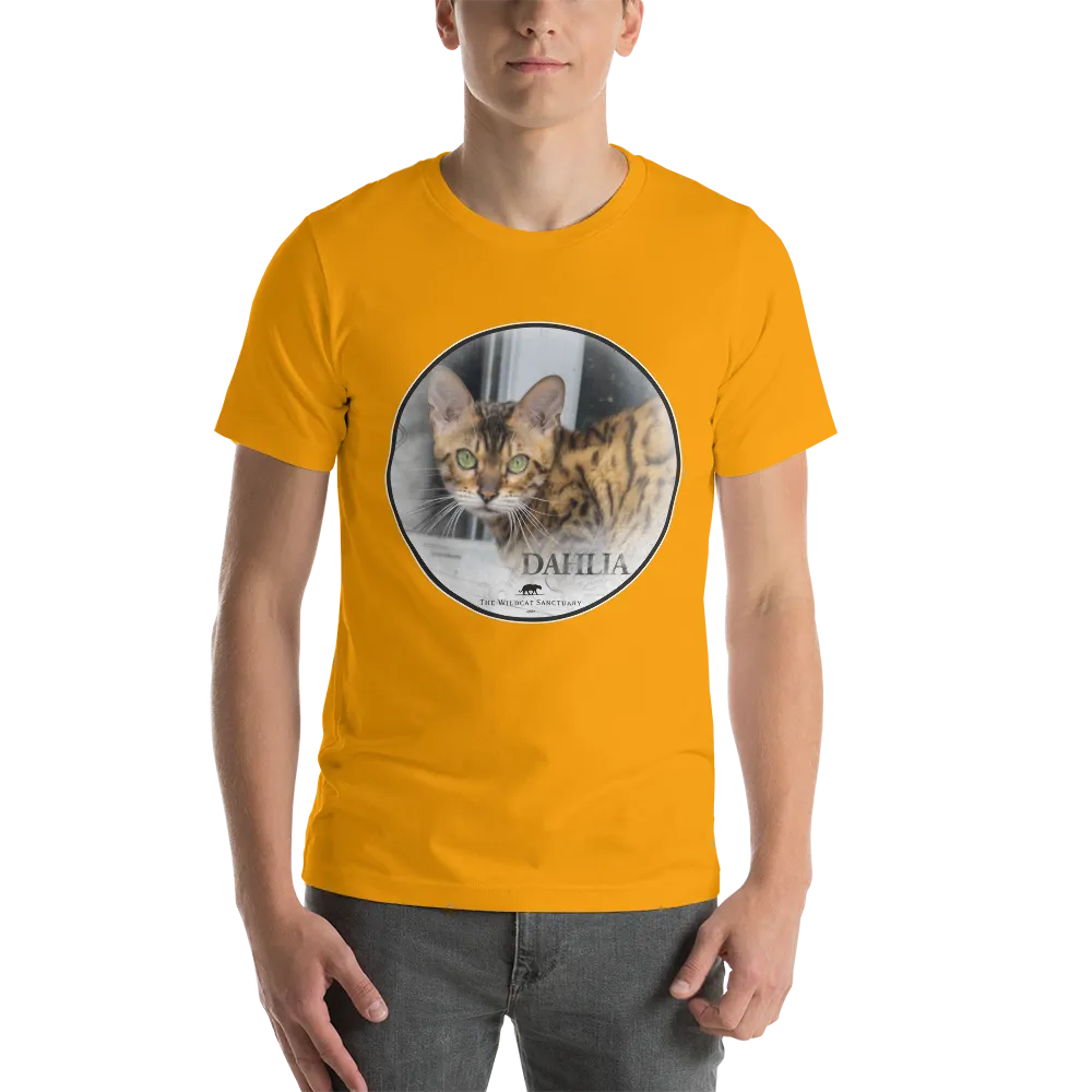 Bengal Dahlia Short-Sleeve Unisex T-Shirt