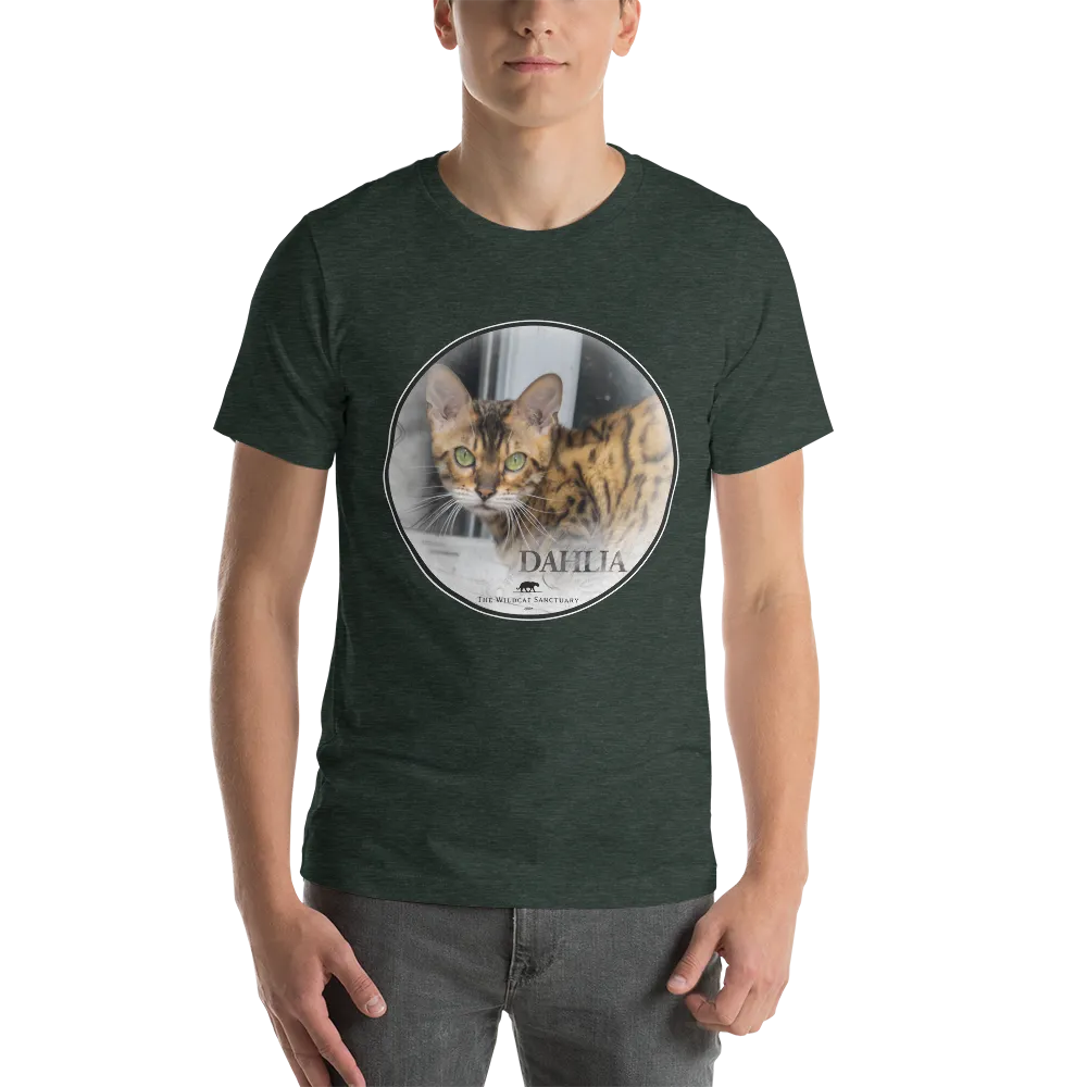 Bengal Dahlia Short-Sleeve Unisex T-Shirt