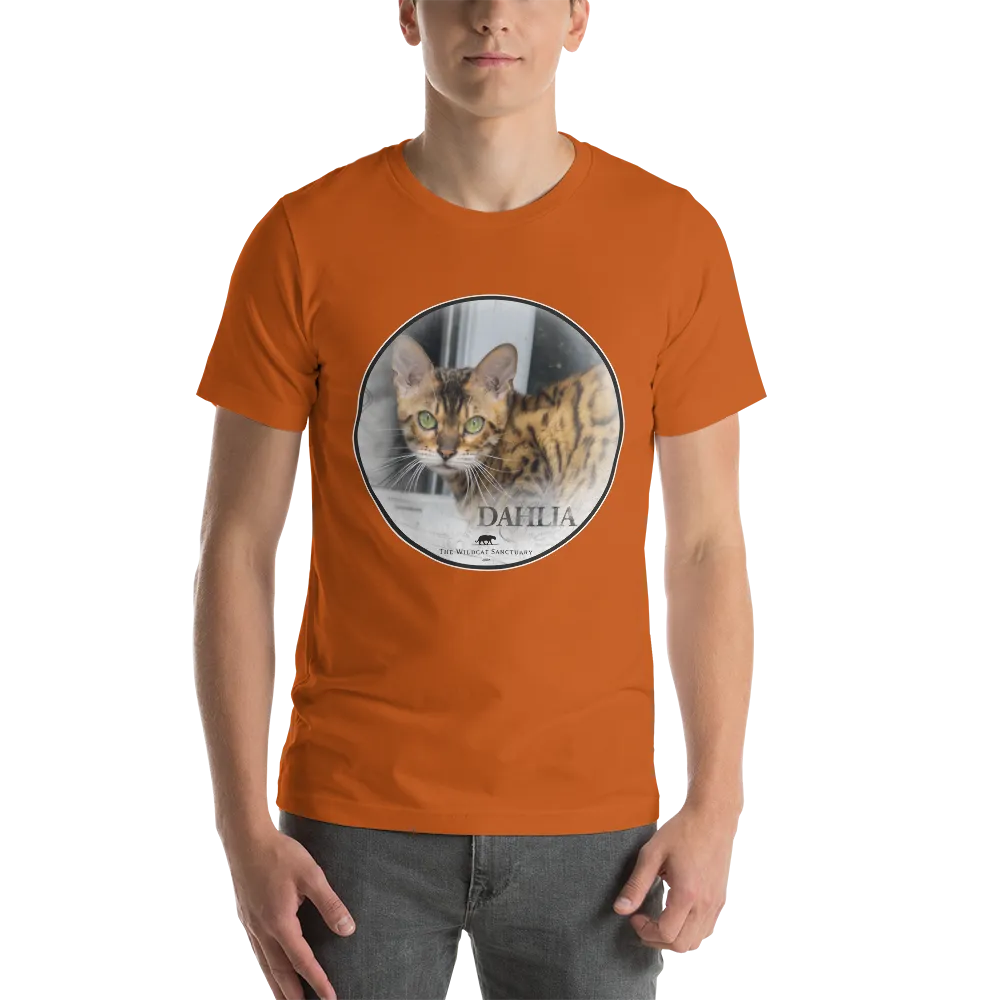 Bengal Dahlia Short-Sleeve Unisex T-Shirt