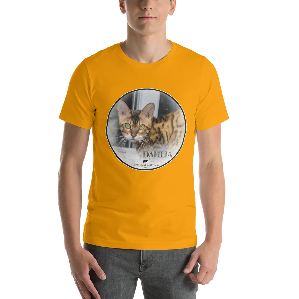 Bengal Dahlia Short-Sleeve Unisex T-Shirt