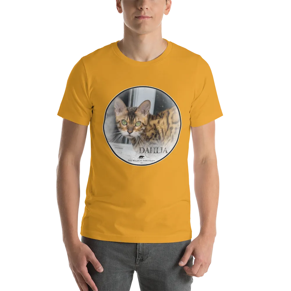 Bengal Dahlia Short-Sleeve Unisex T-Shirt