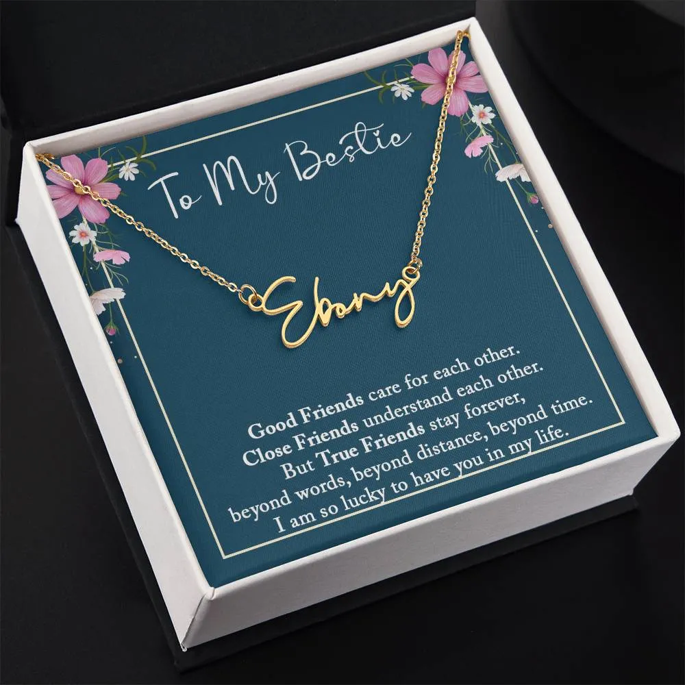Best Friend Gift, Best Friend Birthday Gift for Her, Soul Sisters Gift, Best Friend Necklace, Personalized Gift for Bestie, Friendship Gifts
