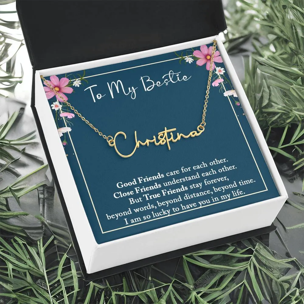 Best Friend Gift, Best Friend Birthday Gift for Her, Soul Sisters Gift, Best Friend Necklace, Personalized Gift for Bestie, Friendship Gifts