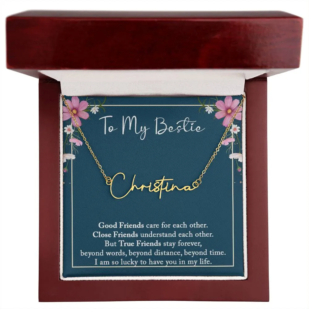 Best Friend Gift, Best Friend Birthday Gift for Her, Soul Sisters Gift, Best Friend Necklace, Personalized Gift for Bestie, Friendship Gifts