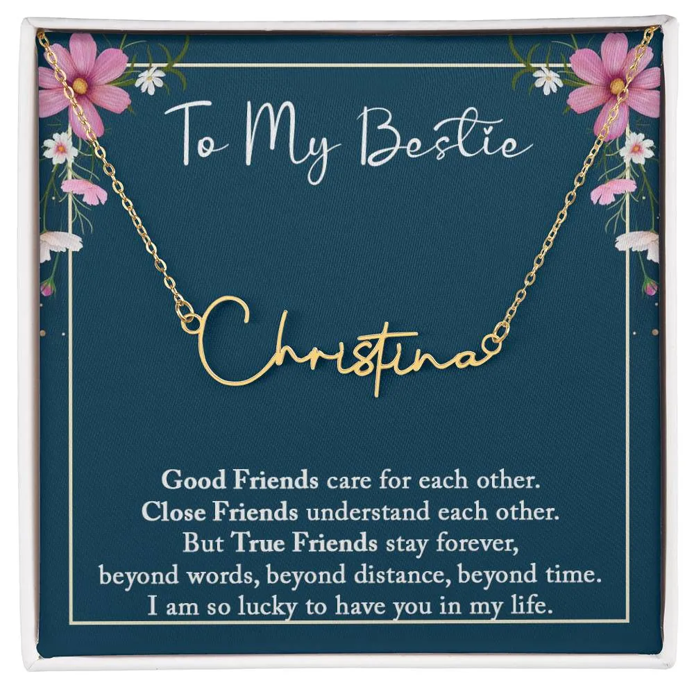 Best Friend Gift, Best Friend Birthday Gift for Her, Soul Sisters Gift, Best Friend Necklace, Personalized Gift for Bestie, Friendship Gifts