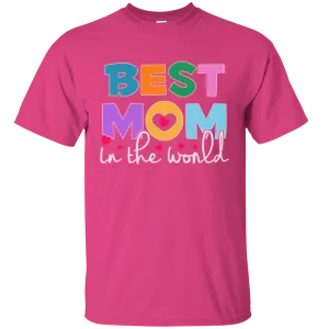 Best Mom Mothers Day Mama Mammy Love Heart Family Gift Unisex T-Shirt