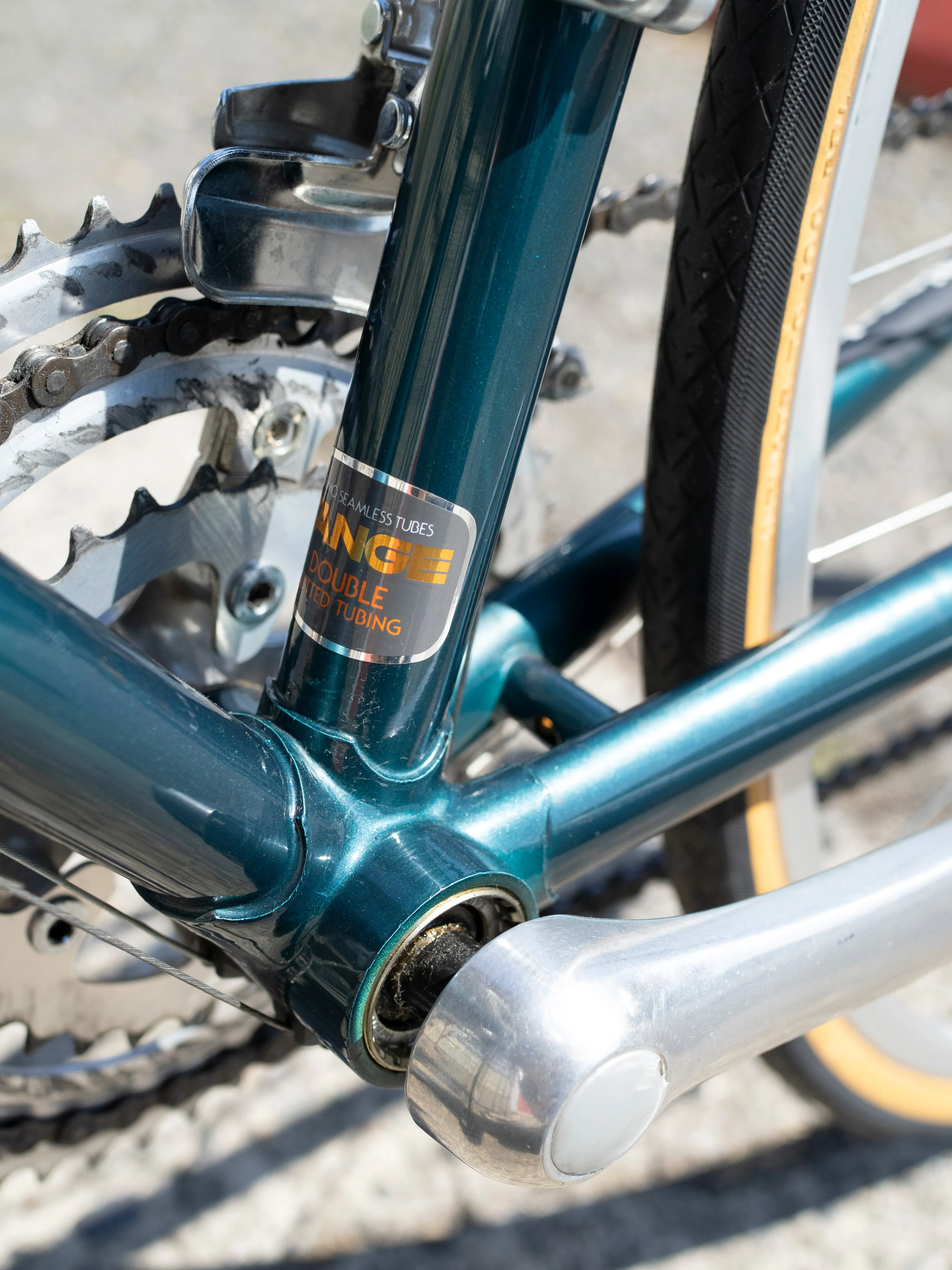 Bianchi Eros vintage road bike, 51cm/Medium, great condition, dark teal & white