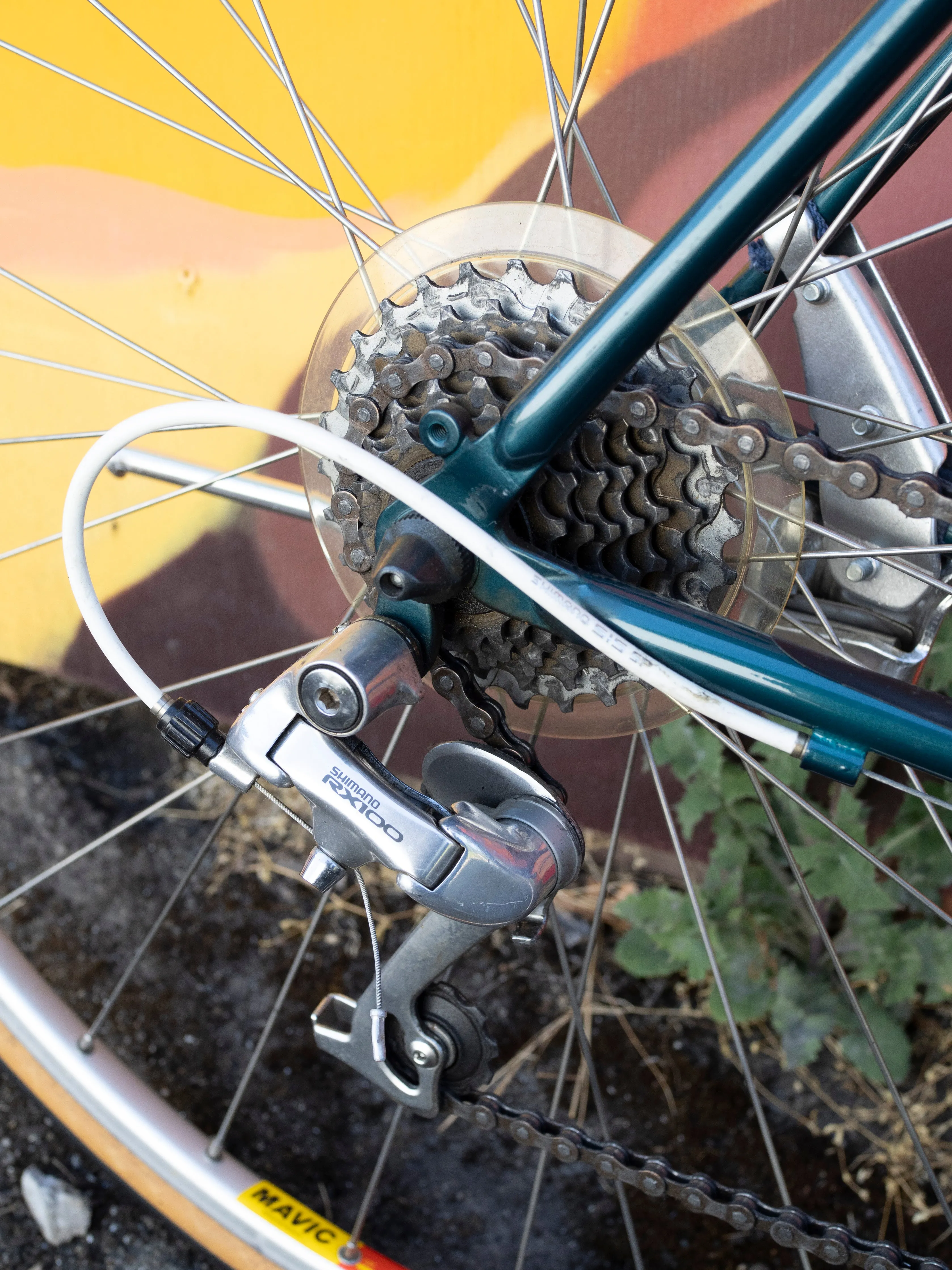 Bianchi Eros vintage road bike, 51cm/Medium, great condition, dark teal & white