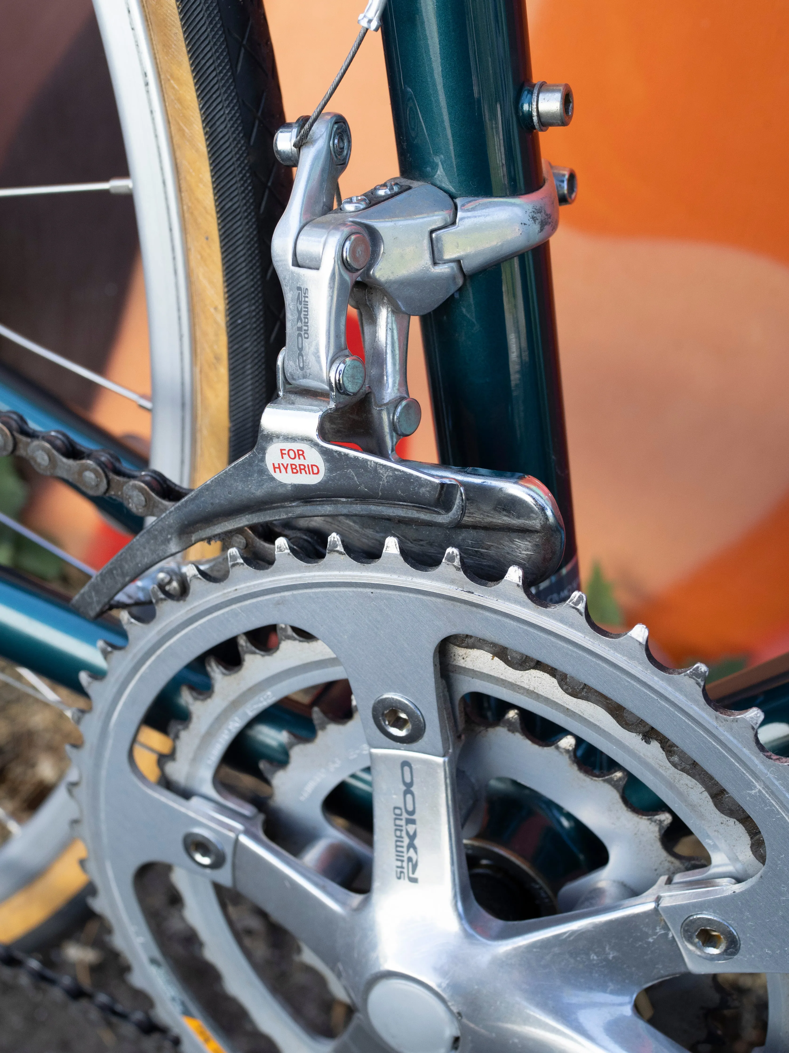 Bianchi Eros vintage road bike, 51cm/Medium, great condition, dark teal & white