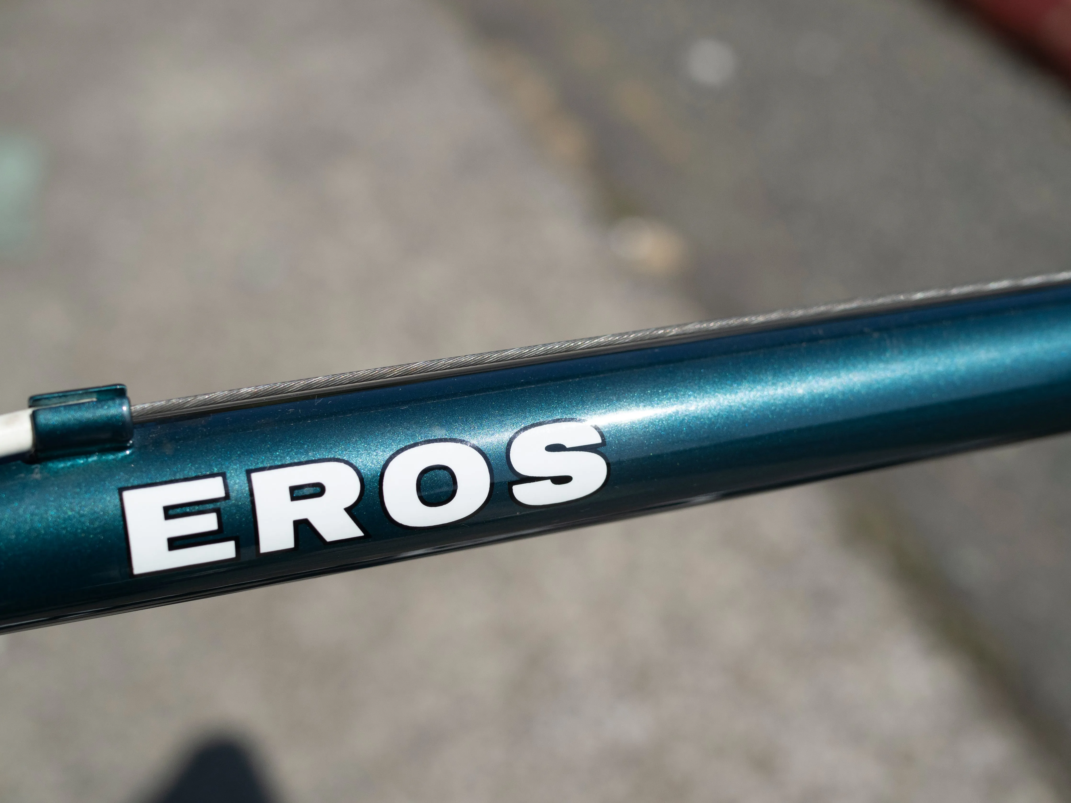 Bianchi Eros vintage road bike, 51cm/Medium, great condition, dark teal & white
