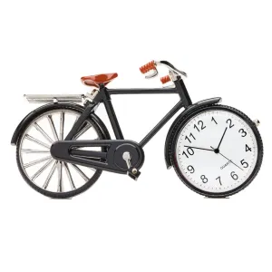 Bicycle Clock in Black