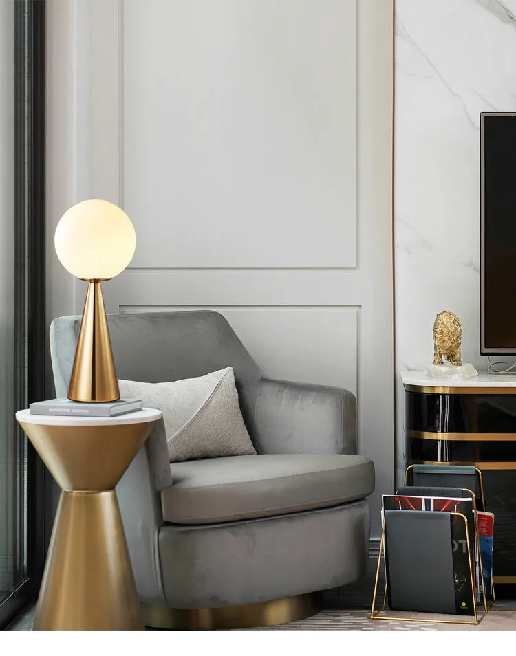 Bilia Glass Bolle Table Lamp