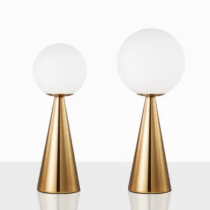 Bilia Glass Bolle Table Lamp