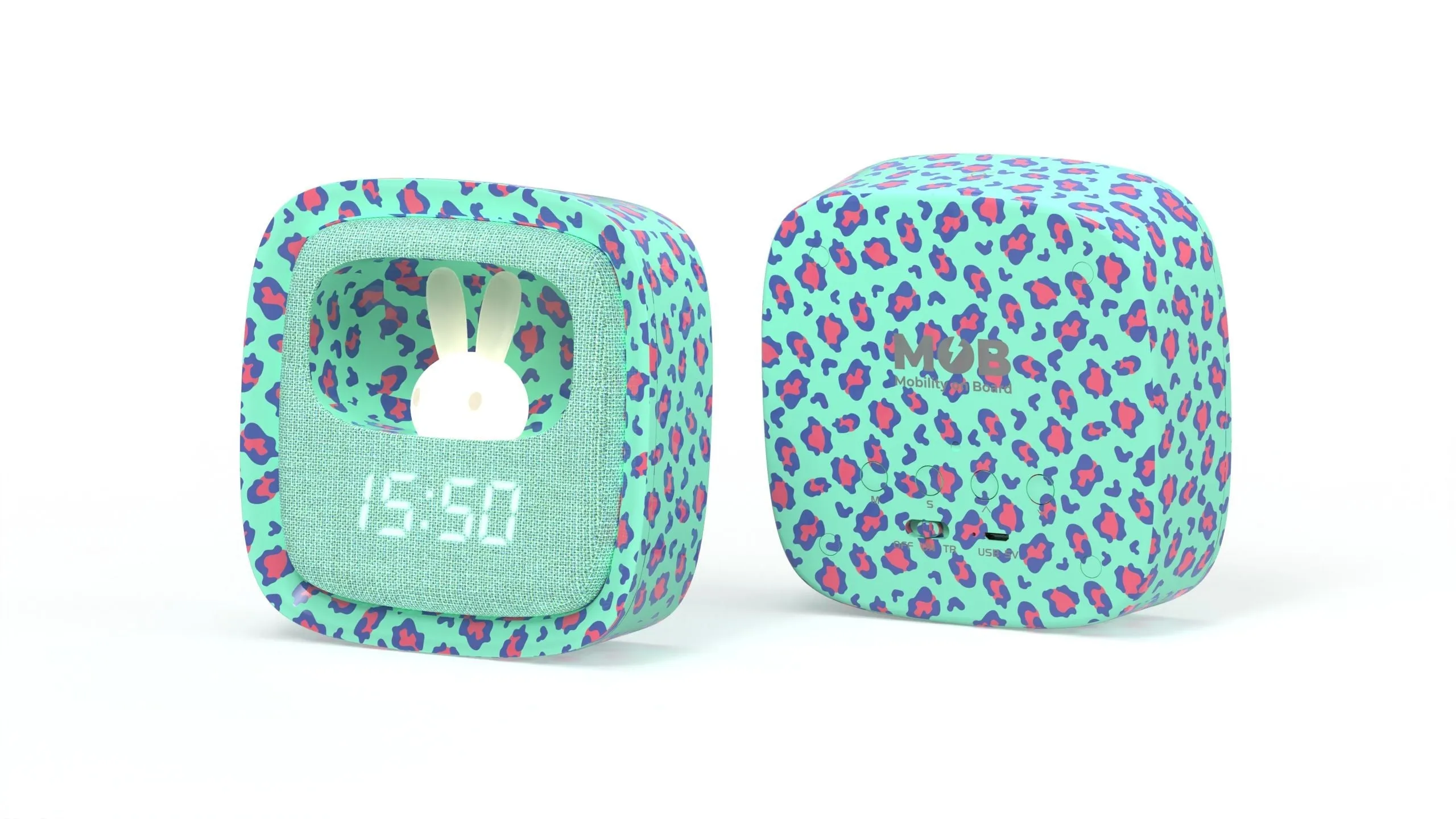 BILLY CLOCK - LEOPARD