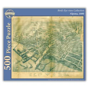Bird's Eye View of Alpena, 500-Piece Puzzle