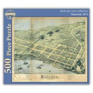 Bird's Eye View of Hancock, 500-Piece Puzzle