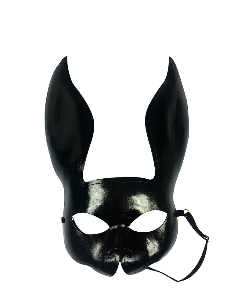 Black Bunny Mask