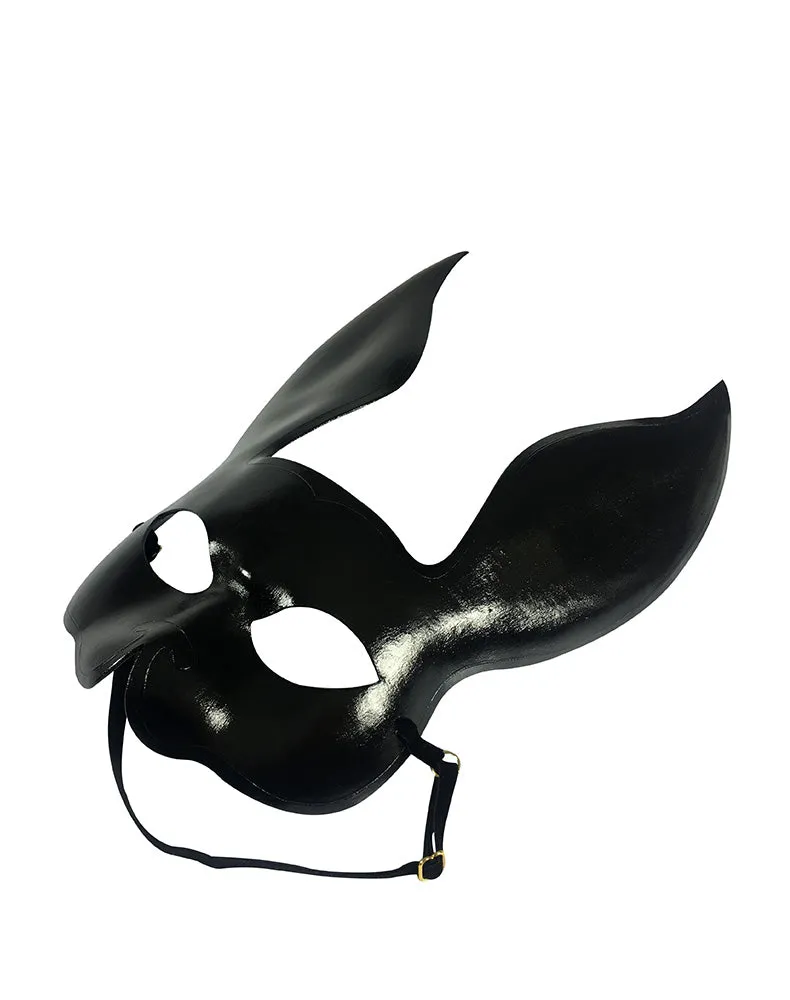 Black Bunny Mask