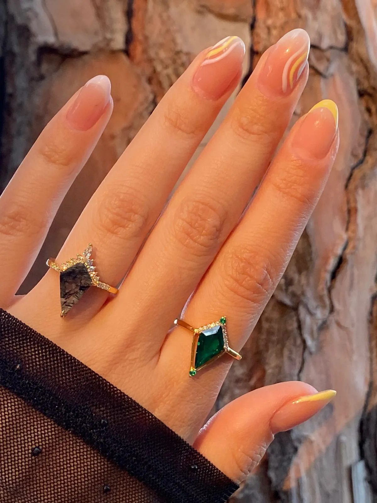 Black Rutile Ring