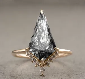 Black Rutile Ring