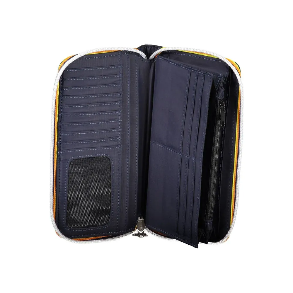 Blue Polyamide Women Wallet