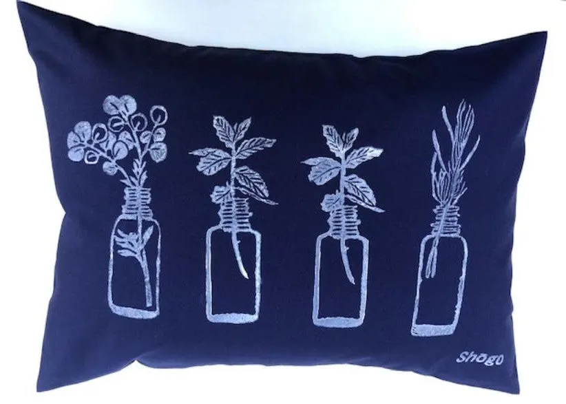 Blue Throw  Pillows