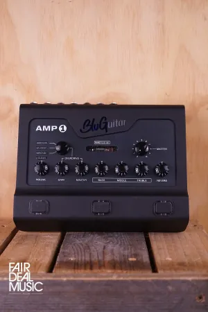 BluGuitar AMP1 Iridium Edition is a 100-watt nano tube guitar amp head, USED