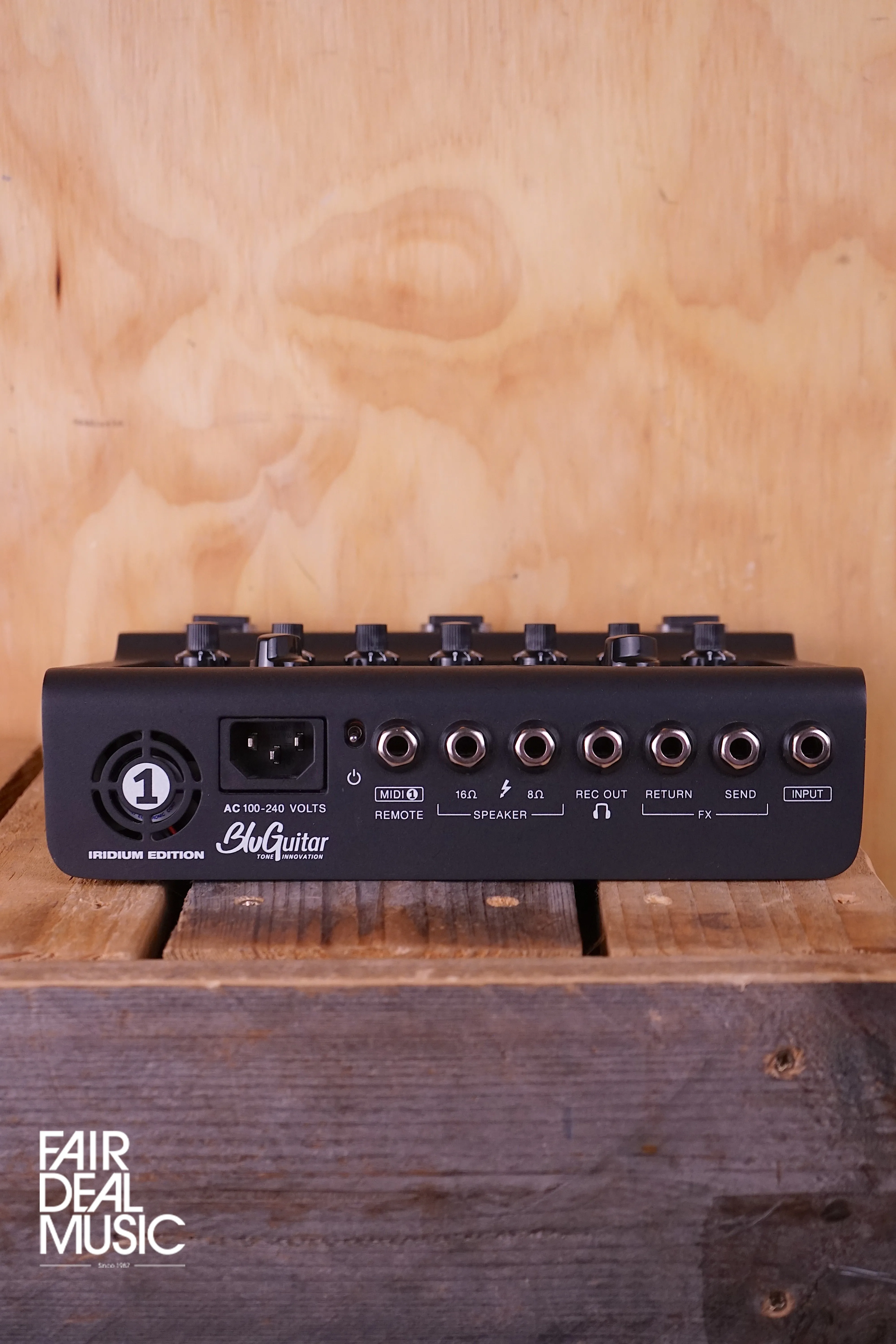 BluGuitar AMP1 Iridium Edition is a 100-watt nano tube guitar amp head, USED