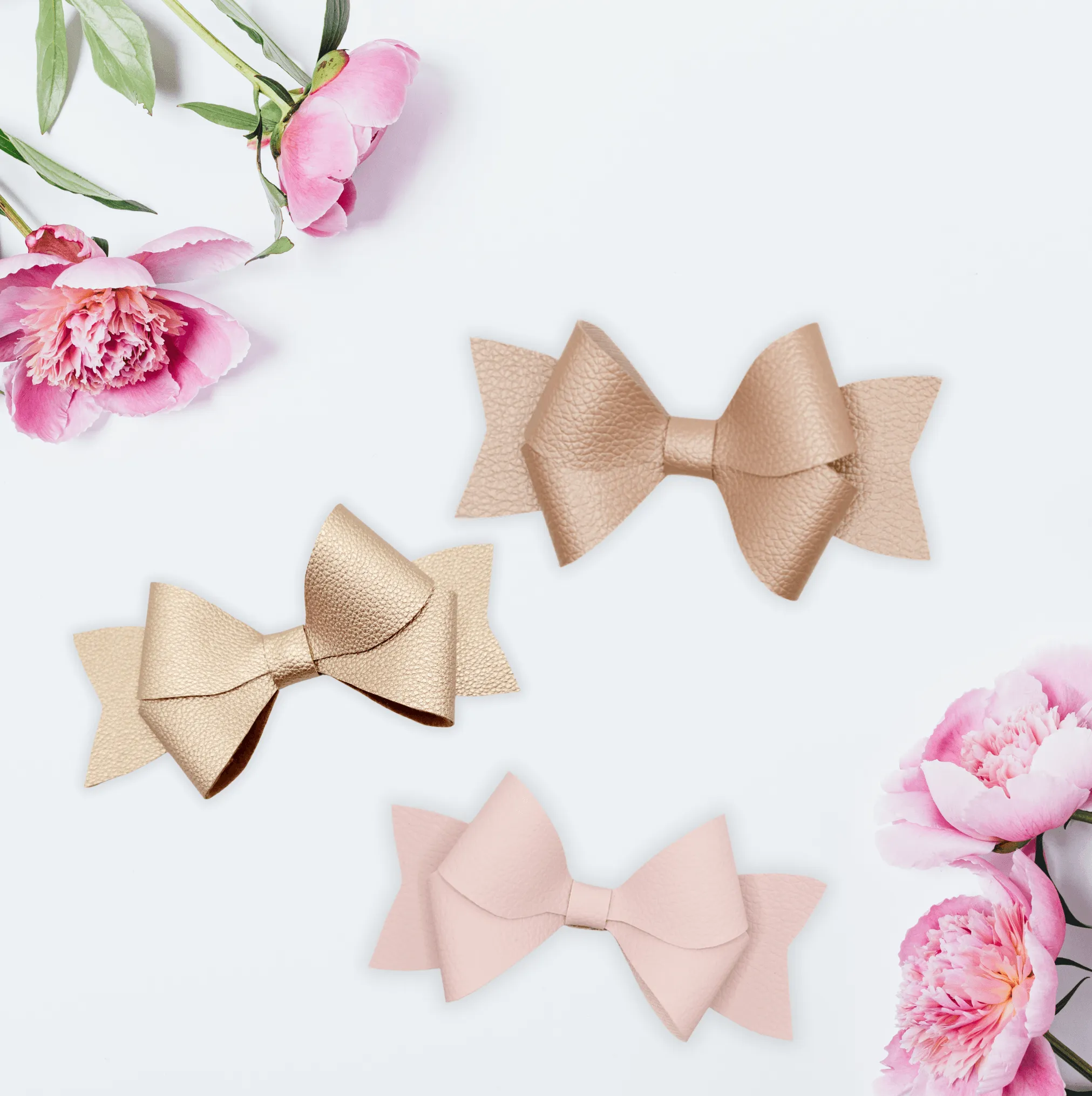 Blush Pink Persephone Hair Bow