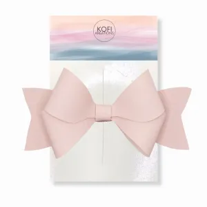 Blush Pink Persephone Hair Bow