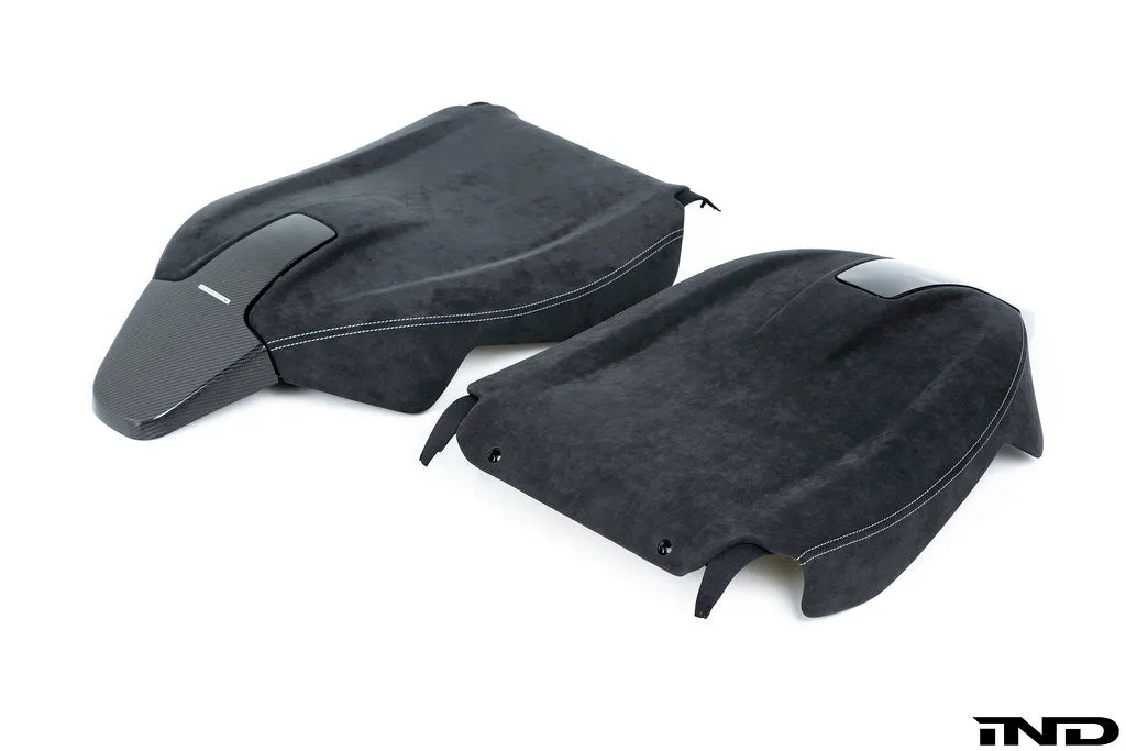BMW M Performance Sedan Carbon and Alcantara Seat Back Set